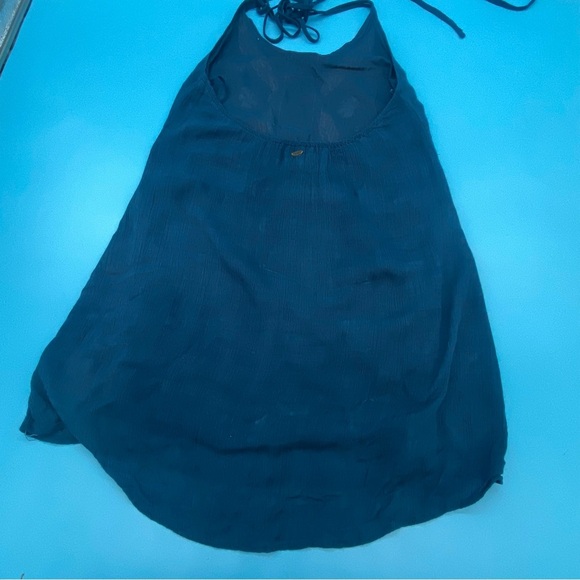 O’neil Blue Floral Halter Top Size XS - Picture 7 of 9